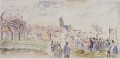 la saint martin a pontoise Camille Pissarro